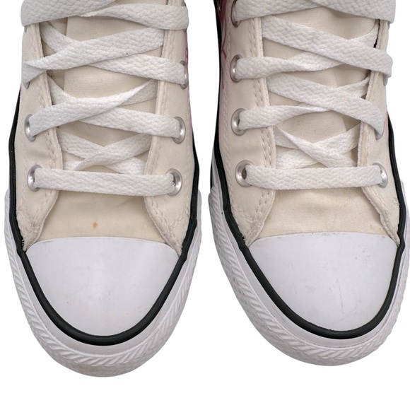 Converse Chuck Taylor Canvas High Tops with Airbrush Graffiti Details W Size 7 - Picture 7 of 9